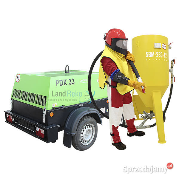 SPRĘŻARKA SPALINOWA ATMOS PDK33PIASKARKA MOBILNA Kompresory świętokrzyskie Kielce sprzedam