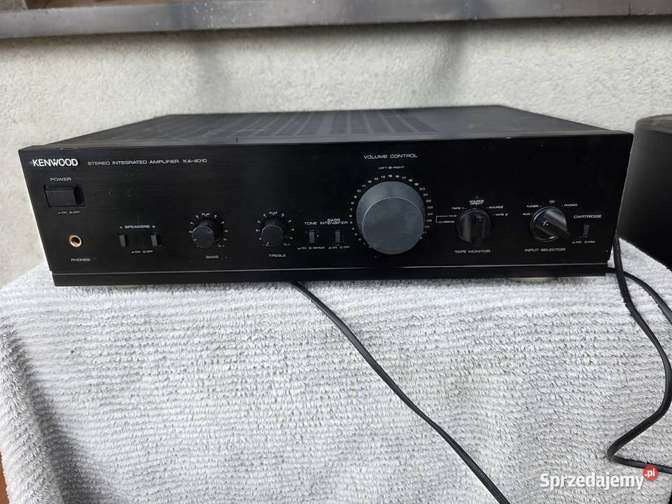 wzmacniacz kenwood ka 4010 stereo Wzmacniacze i pokrewne Chełm Śląski