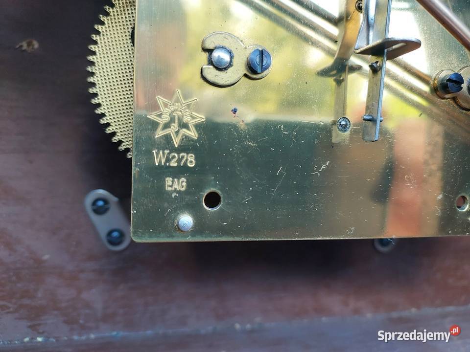 222 Stary zegar bufetowy Junghans 1953r sprawny Tczew