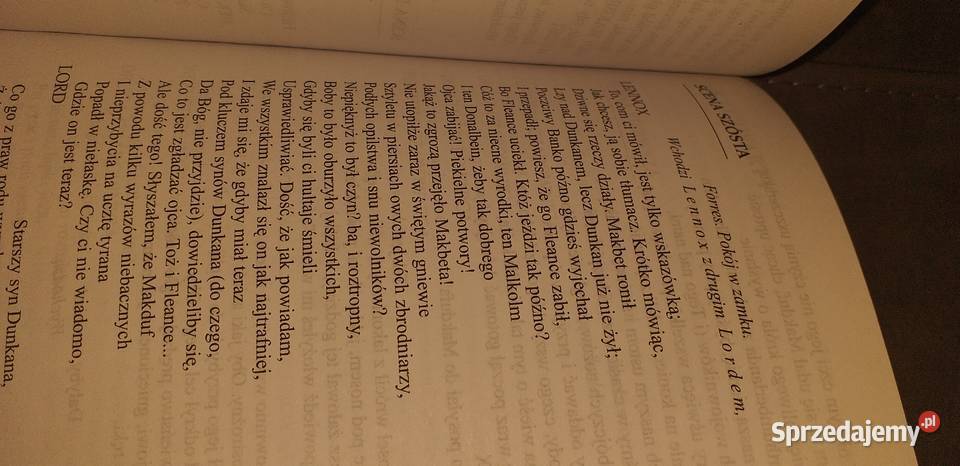 Makbet William Szekspir Rok wydania 2005 Legionowo