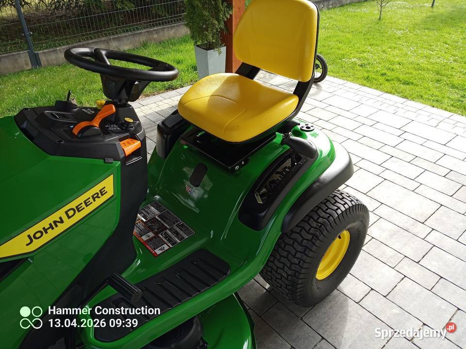 Traktorek kosiarka John Deere S130USA