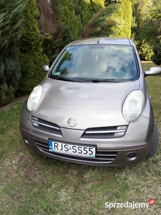 Sprzedam Nissan Micra K12 benzyna+LPG Nissan Jasło
