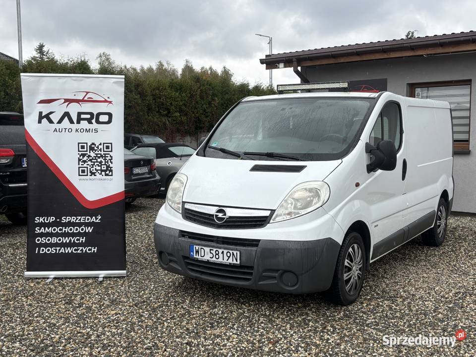 Opel Vivaro Rok produkcji 2010 Opel śląskie Paniówki