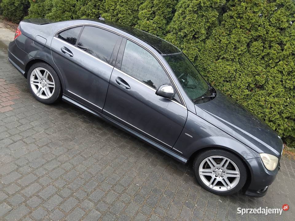Mercedes W204 220D AMG full parki skóra elfotele Poznań