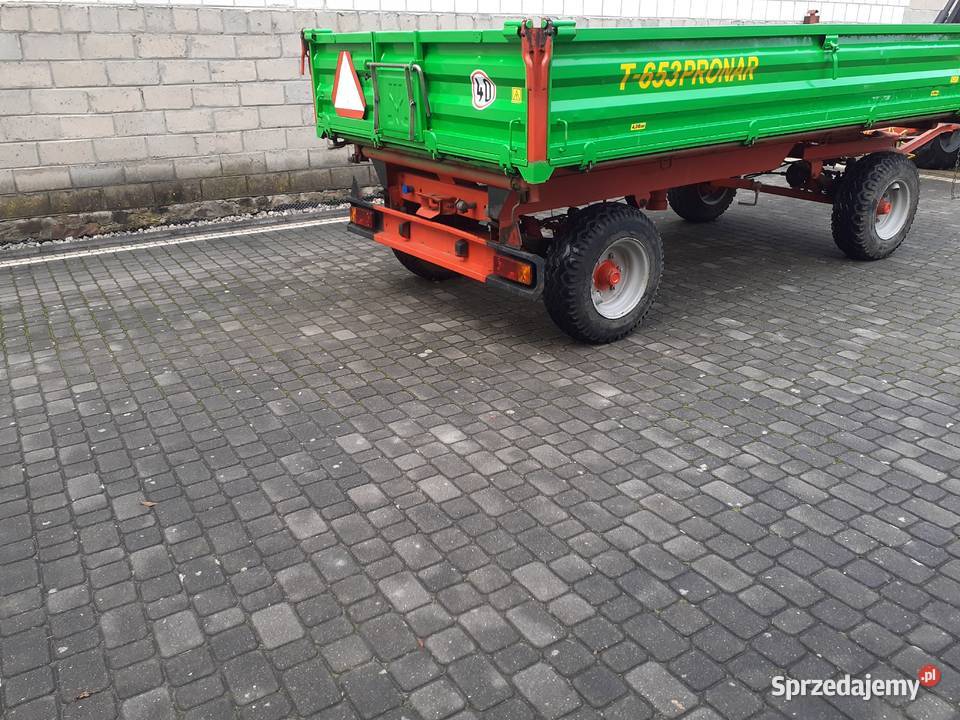Przyczepa Pronar 2008 T653 wywrotka 3stronna D47 Bodzentyn