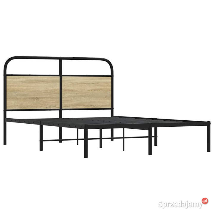 Łóżko bez materaca dąb sonoma 140x200 WM4100259 Warszawa sprzedam
