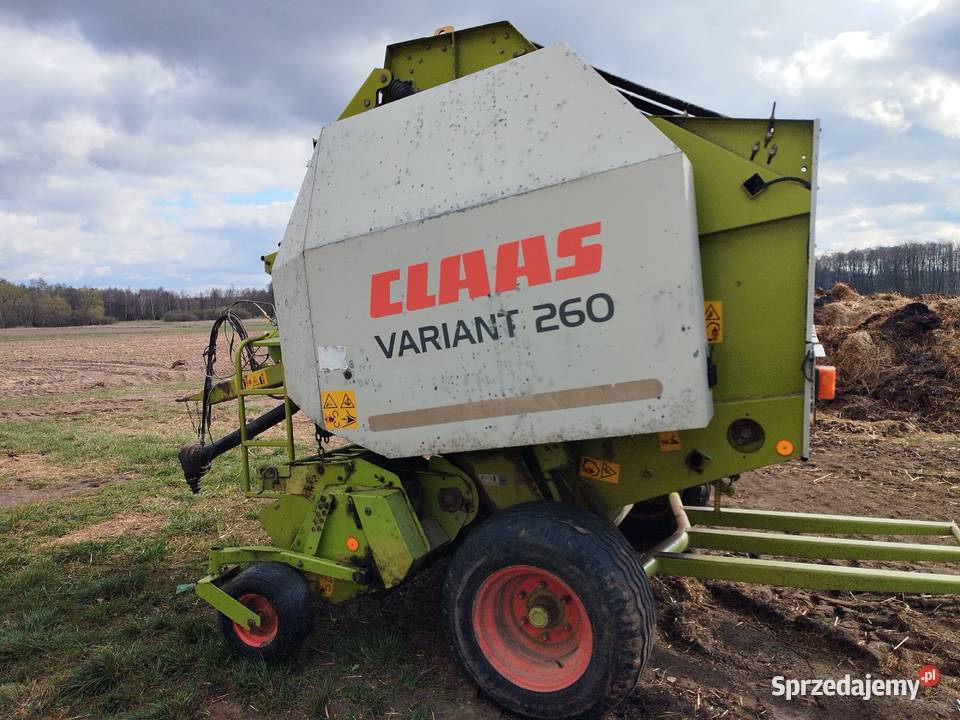 Claas Variant 260 nieuszkodzony mazowieckie Troszyn
