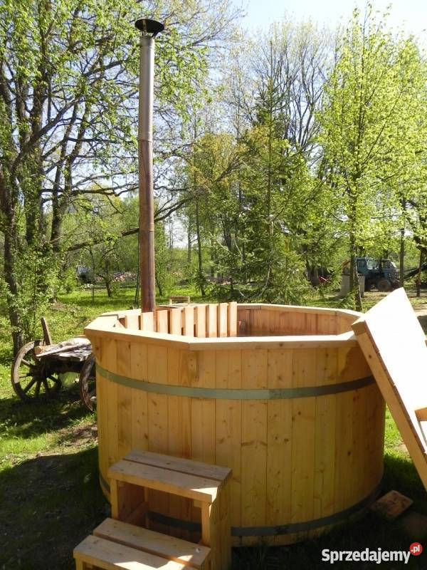 Gorąca Beczka SAUNA OGRODOWA hot tube basen