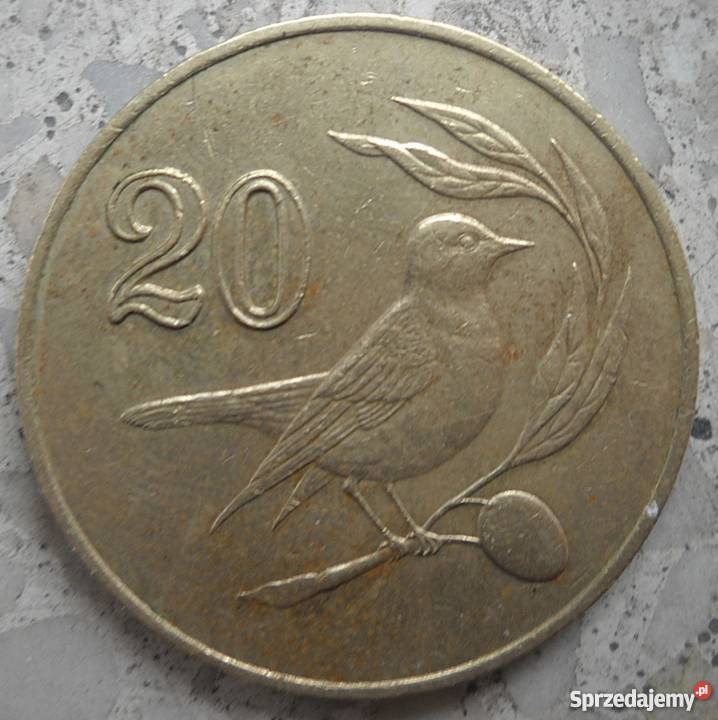 CYPR20 CENTS1985 rNICKELBRASS Legionowo