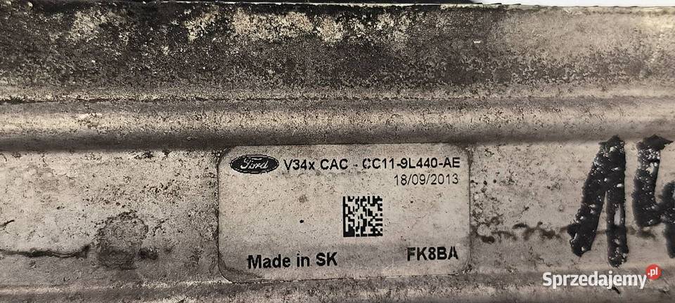 INTERCOOLER FORD TURNEO CUSTOM CC119L440AE osobowe Lipno