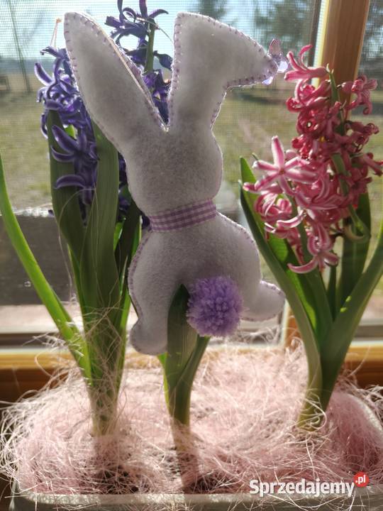 Zajączki króliczki kicaki maskotka zawieszki małopolskie Kraków