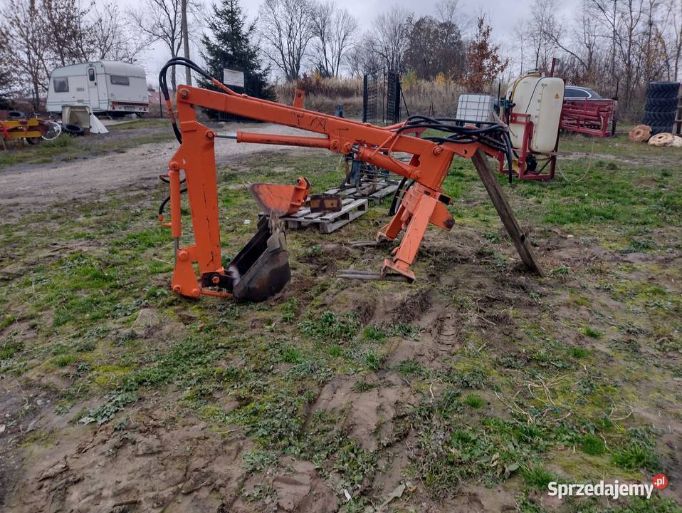 Ładowacz koparka do ciągnika Spławy Pierwsze