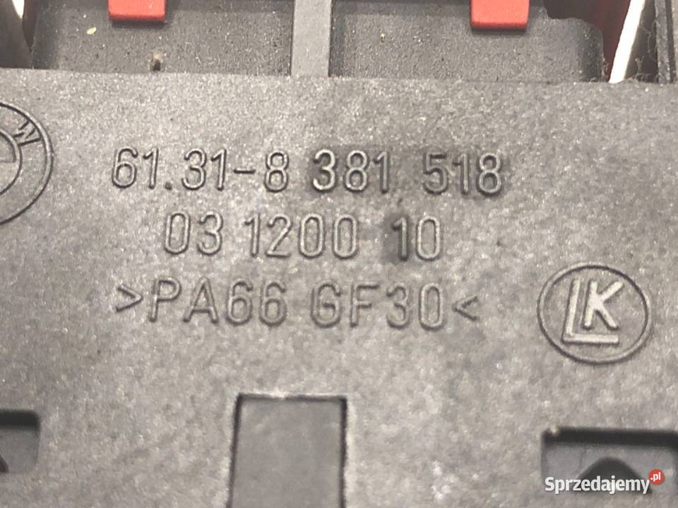 PRZEŁĄCZNIK SZYB BMW E46 8381518 9705