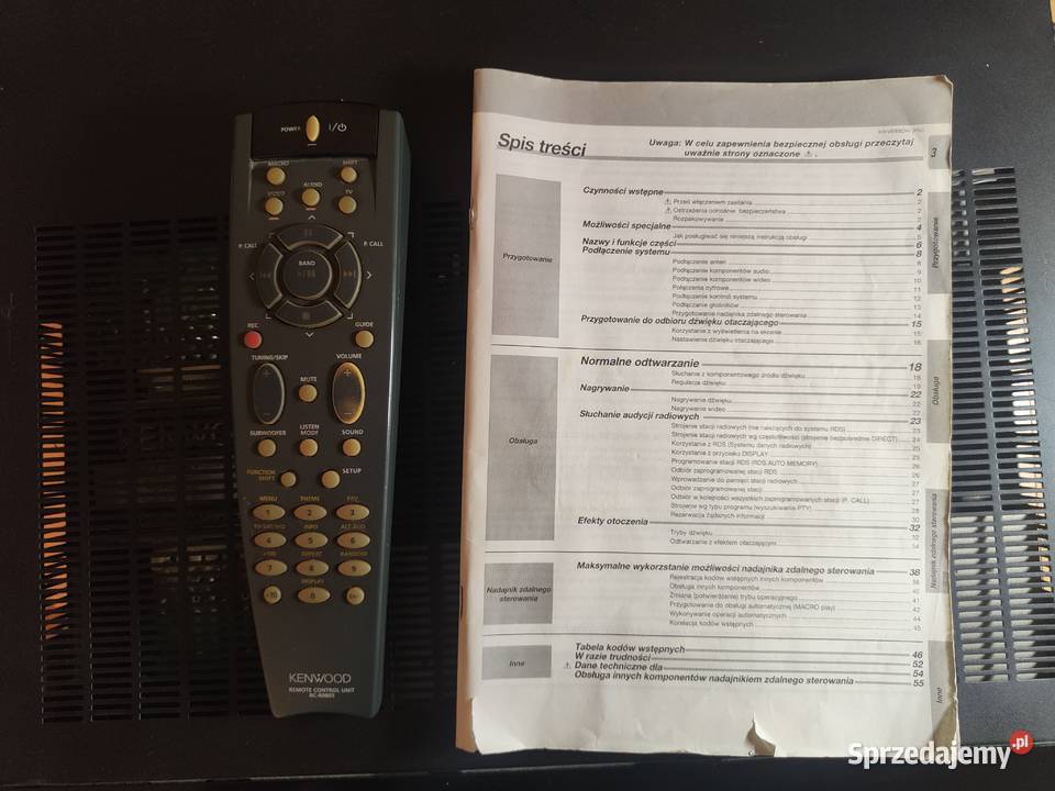 Kenwood KRV888D amplituner stereo AC351kino Czechowice-Dziedzice