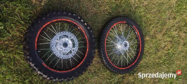 Koła koło cross enduro xmotos xb przód tył 21 18 Nowy Tomyśl