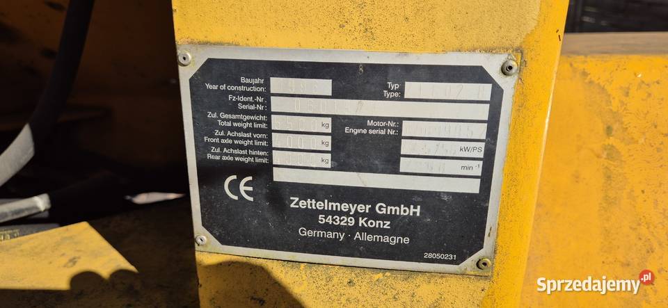 Ładowarka Zettelmeyer ZL602B warmińsko-mazurskie