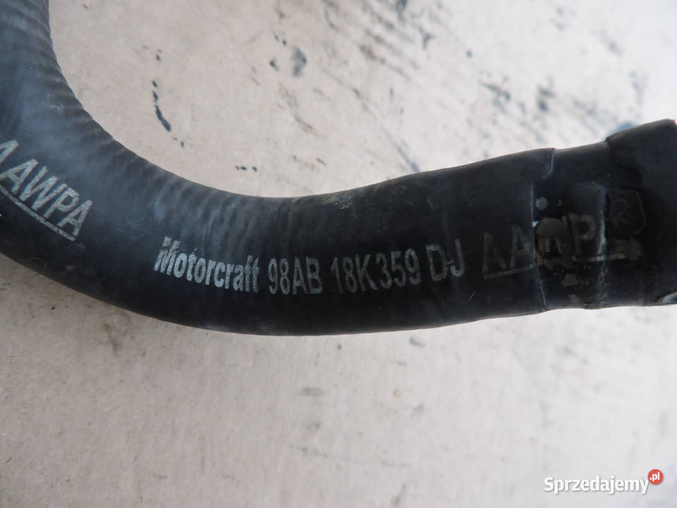 Wąż wody Ford focus mk1 18 TDCI Części samochodowe Myszków sprzedam