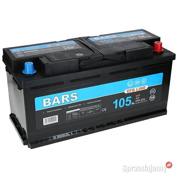 Akumulator Bars EFB LINE 12V 105Ah 950A P BF105C Jelcz-Laskowice sprzedam