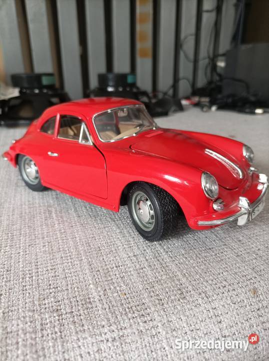 Porsche 356 B Burago model 118 Italy Płock