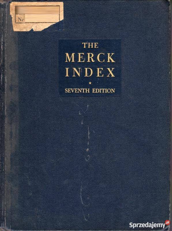 THE MERCK INDEX OF CHEMICALS AND DRUGS SEVENTH Kultura i Rozrywka lubuskie