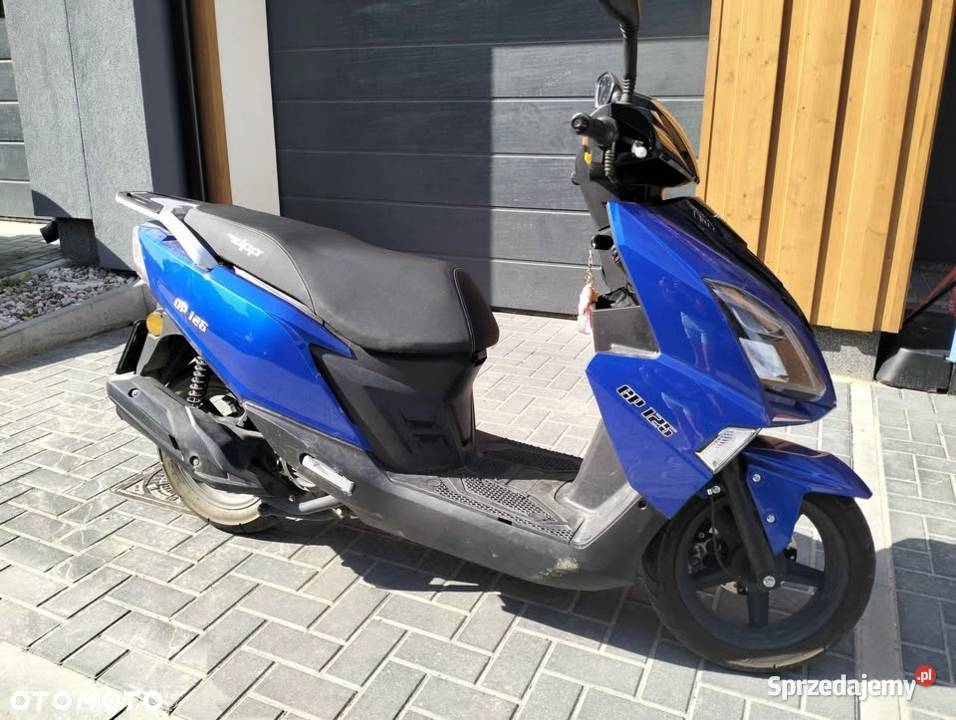Skuter Zipp PRO RS 125 bezwypadkowy podlaskie Klepacze