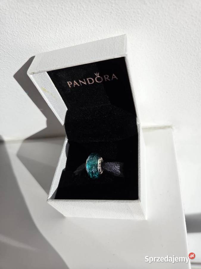 Charms morski morskozielona poświata Pandora Liszki