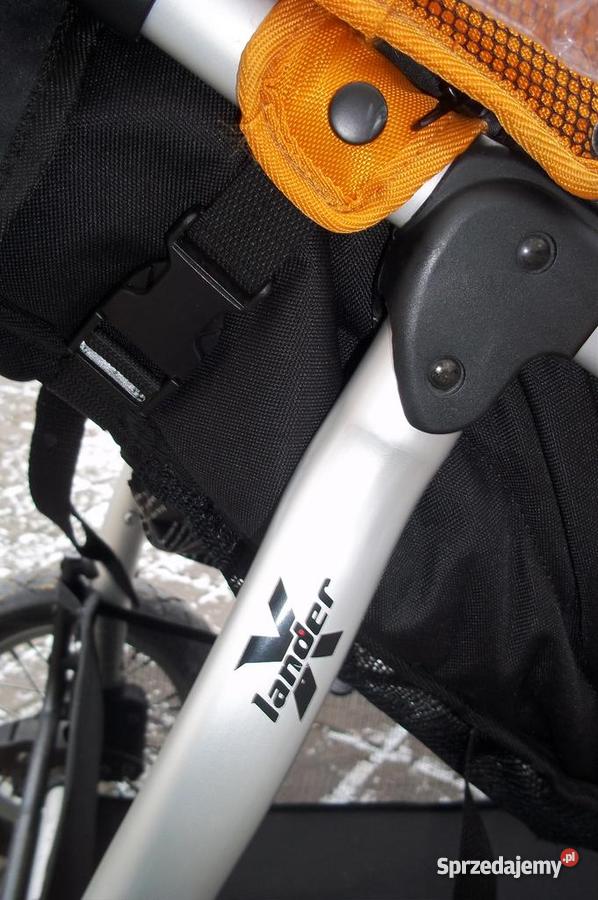 Wózek 2w1 XLANDER XT pomarańczowy Wielofunkcyjne Warszawa