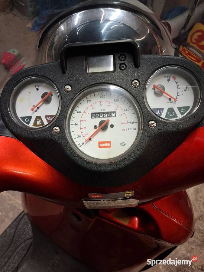 Aprilia scaraabeo 125 nieuszkodzony Jarocin