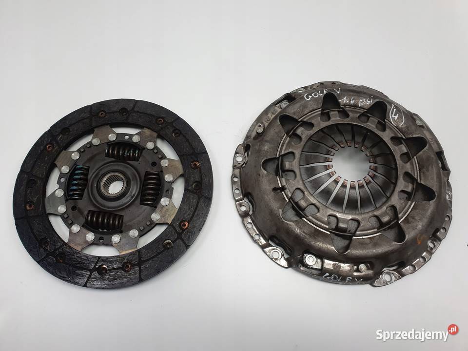 VW Golf V 16 FSI DOCISK TARCZA sprzęgło osobowe lubelskie Chełm