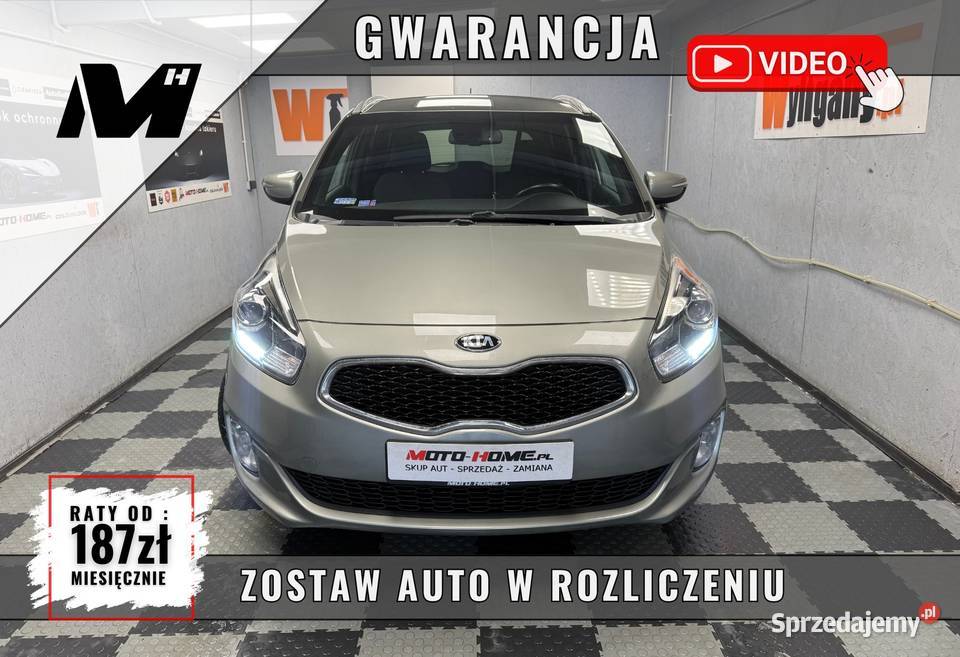 Kia Carens Salon 1 właściciel kamera FAKTURA VAT Rok produkcji 2014 Carens sprzedam