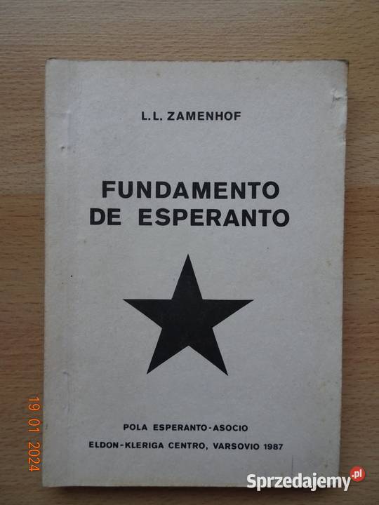 Zestaw książek do nauki esperanto Kraków