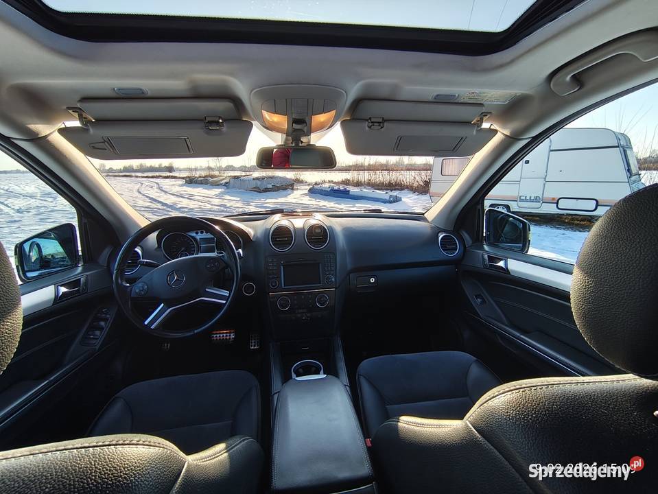 ML 350 CDI 4matic 231 Euro5 czarny mazowieckie Żukówka
