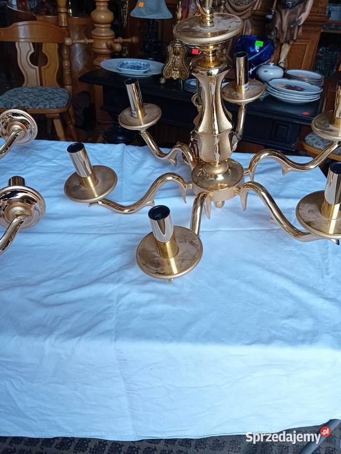 Lampa mosiężna Tarnogród sprzedam