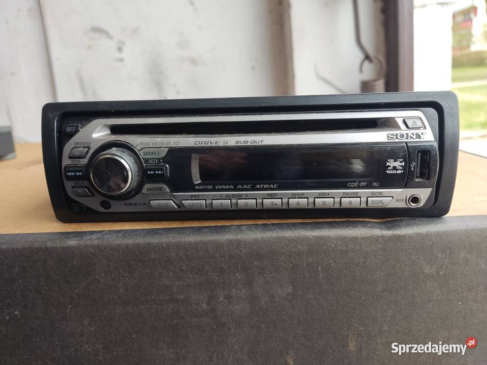 Radio SONY CDXGT420U z USB Radioodtwarzacze Białystok