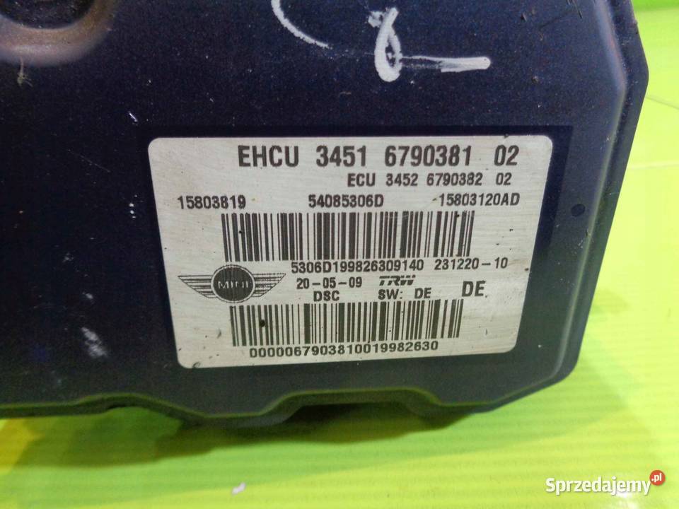 MINI COOPER ONE R56 II 14 B 09 pompa ABS osobowe