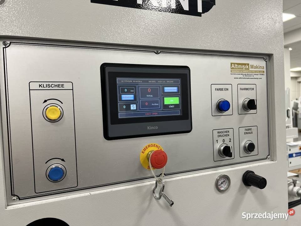 Drukarka fleksograficzna Altinisik Makina 1020
