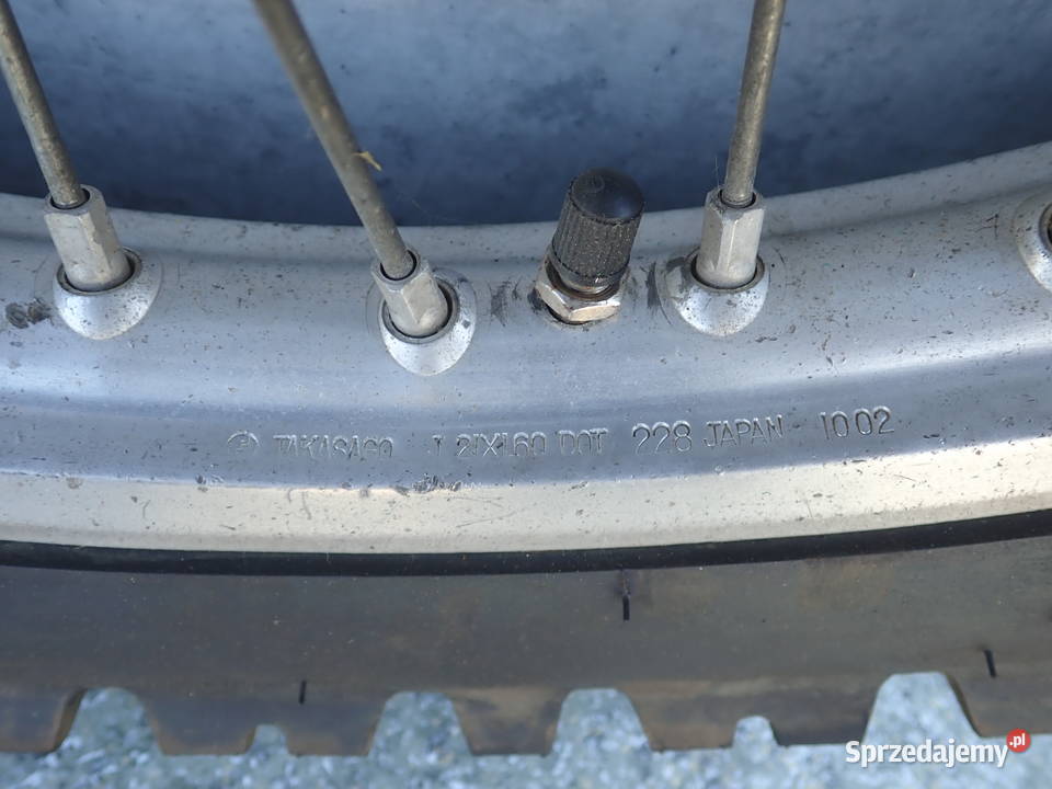 Koło Przód EXCEL 21 x 160 Opona Tarcza Yamaha YZ Strzelce Krajeńskie