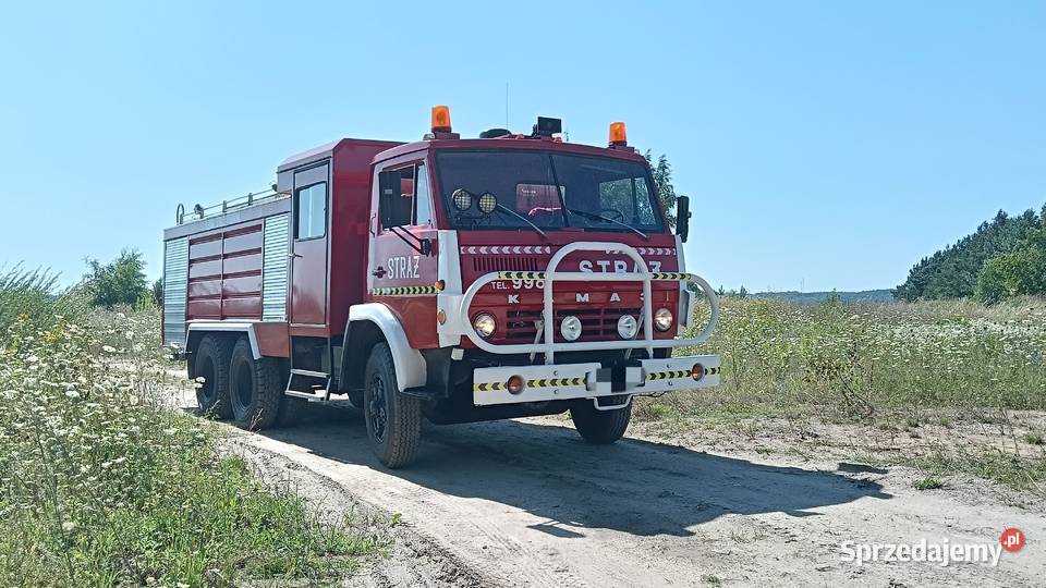 Kamaz GCBA 632 BONEX specjalny pożarniczy pomorskie Babilon