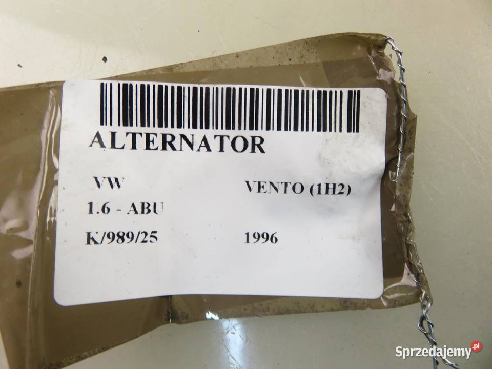 ALTERNATOR VW VENTO 1H2 16 ABU 037903023GX sprzedam