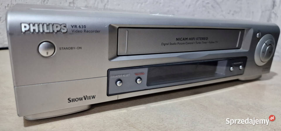 Philips Video magnetowid VR630 VR 630 Pilot wielkopolskie Międzychód sprzedam