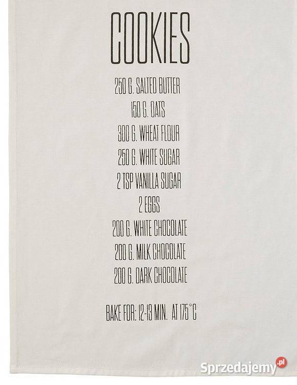 Ściereczka Ścierka Cookie Ścierka kuchenna Warszawa
