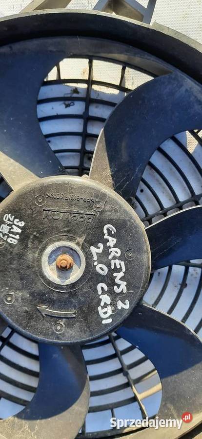 wentylator chłodnicy Kia Carens 20CRDI 05r osobowe Siechnice