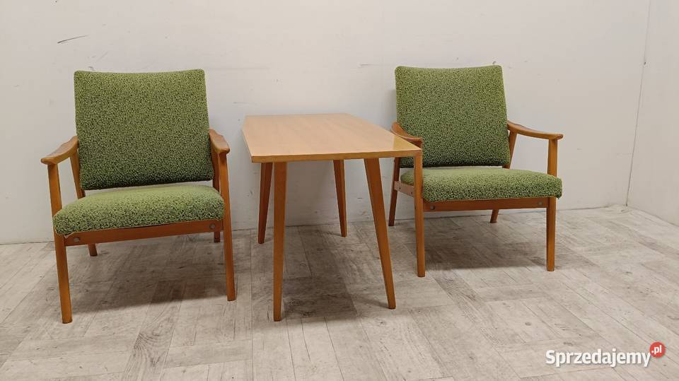 fotele PRL design vintage lata 70te Radomsko