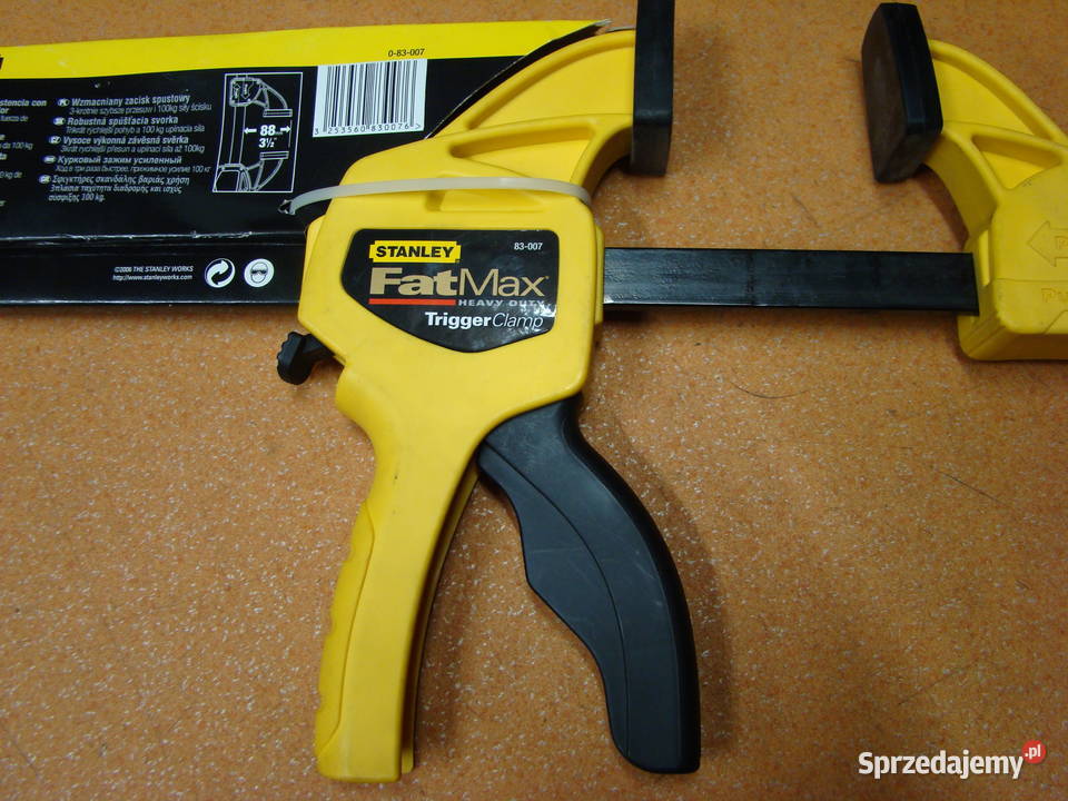 Ścisk stolarski STANLEY FAT 610 mm Ref 083007 Bielsko-Biała