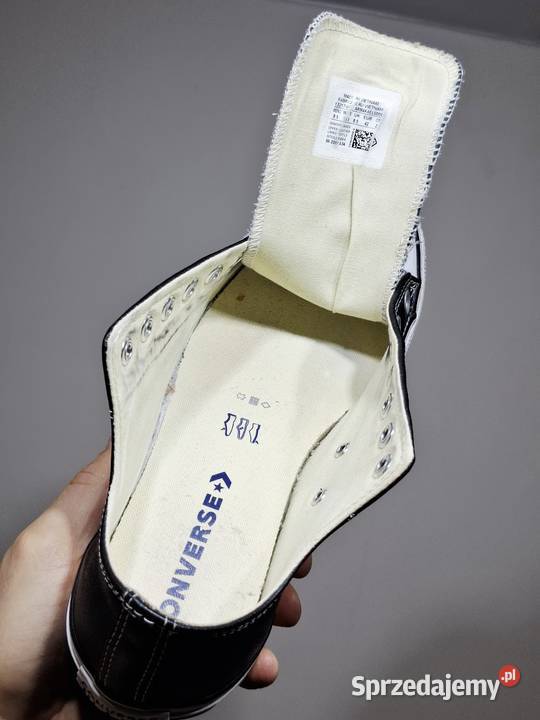 Converse 42 All Star skórzane trampki czarne Kraków