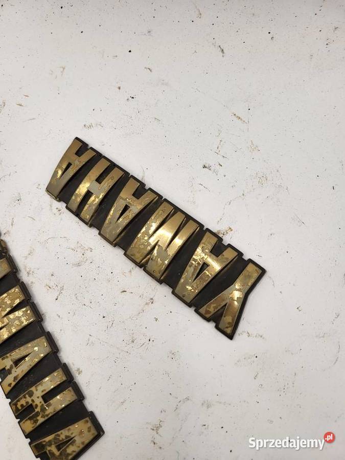 YAMAHA SR 500 SR 400 EMBLEMATY ORGINAŁ NA BAK Rybnik