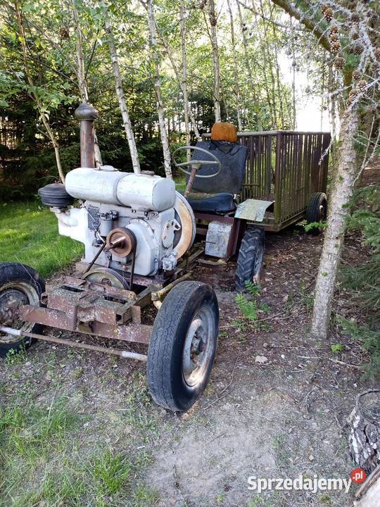 Ursus SamEs320 Traktor Przyczepka Transport Biała Podlaska