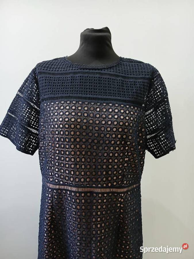 Elegancka sukienka koronka na weselekomunię kolorowy Kielce