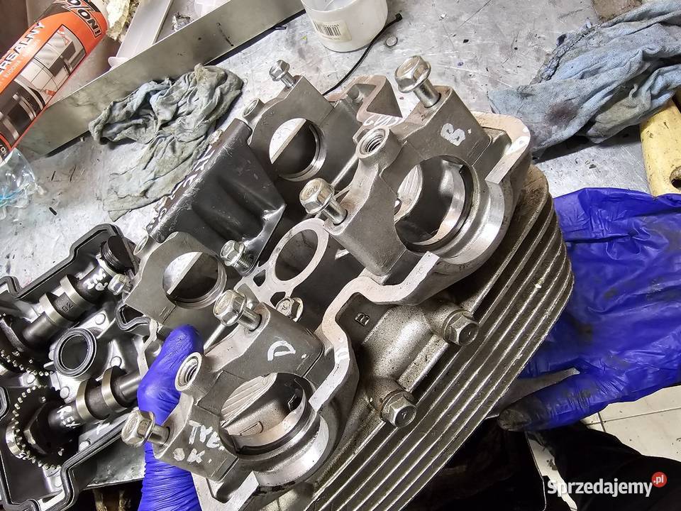 Hyosung GV 125 aquila głowica tył tylna tylnia Jelenia Góra
