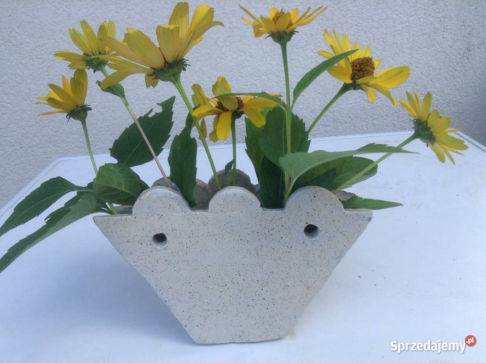 Kamionkowy kwietnik z otworami do zawieszenia Opole sprzedam